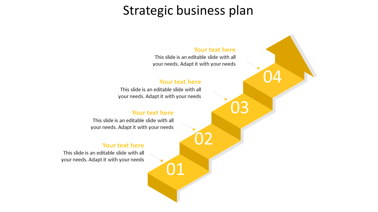 Free - Awesome Strategic Business Plan Presentation Slide